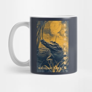 Everglades National Park Vintage Travel  Poster Mug